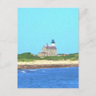 Block Island North Light Postcard