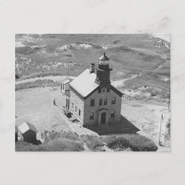 Block Island North Lighthouse Postcard (Front)