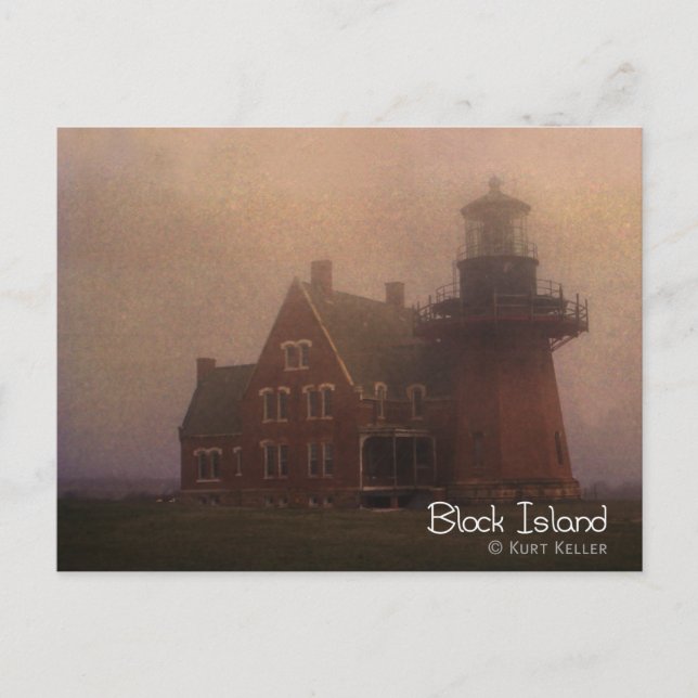 Block Island Postcard (Front)