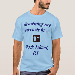 Block Island, RI PARTY! New Shoreham Summer Drink T-Shirt