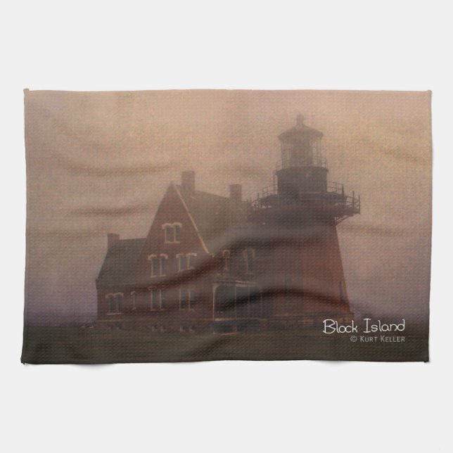 Block Island Tea Towel (Horizontal)