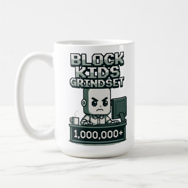 BLOCK KIDS GRINDSET COFFEE MUG (Left)