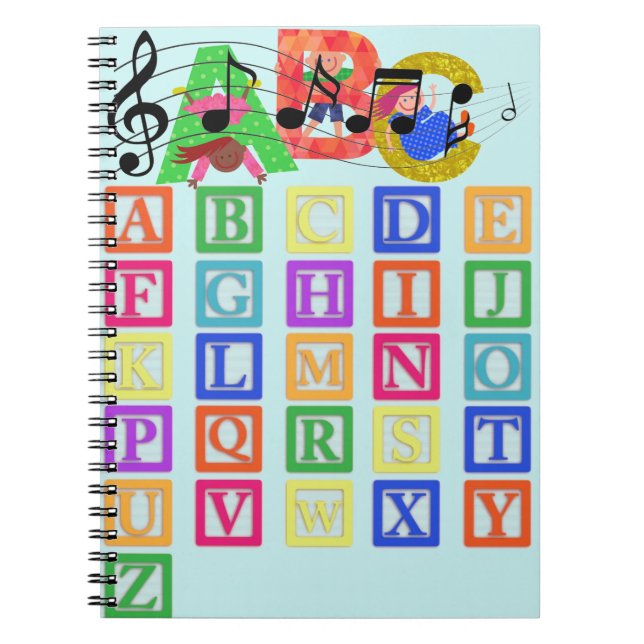 Block Letters Notebook (Front)
