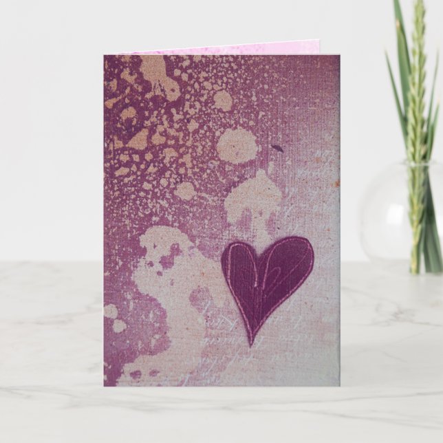 Block O' Love 14 Valentines Card (Front)