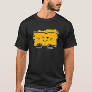 Block of Cheese mac dairy milk protein fat wedge T-Shirt