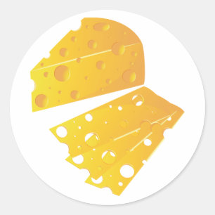 Block Of Cheese Stickers
