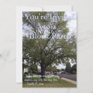 Block Party Invitation