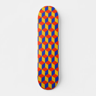 Block Pattern 01 Skateboard