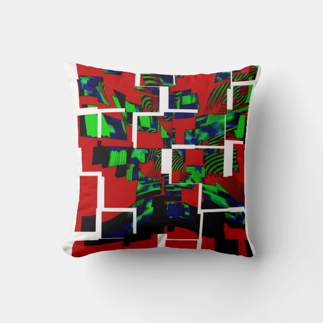 Block Pattern Cushion (Front)
