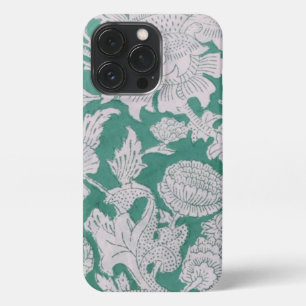 Block Print Phone Case, Green Machine iPhone 13 Pro Case