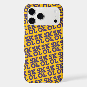 Block Script “SKOL" - Phone Case (Yellow)