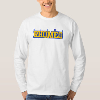 Block Text w/ Coat of Arms Long Sleeve T-Shirt