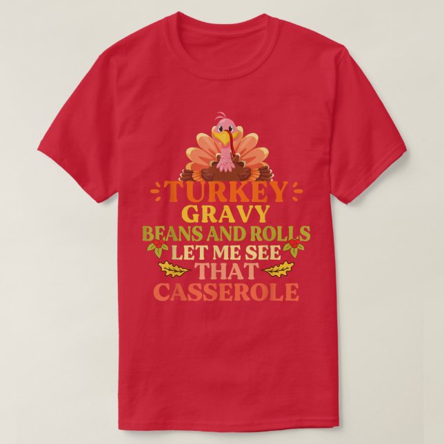 block thankful tshirt hallothanksmas stuffing bump (Design Front)