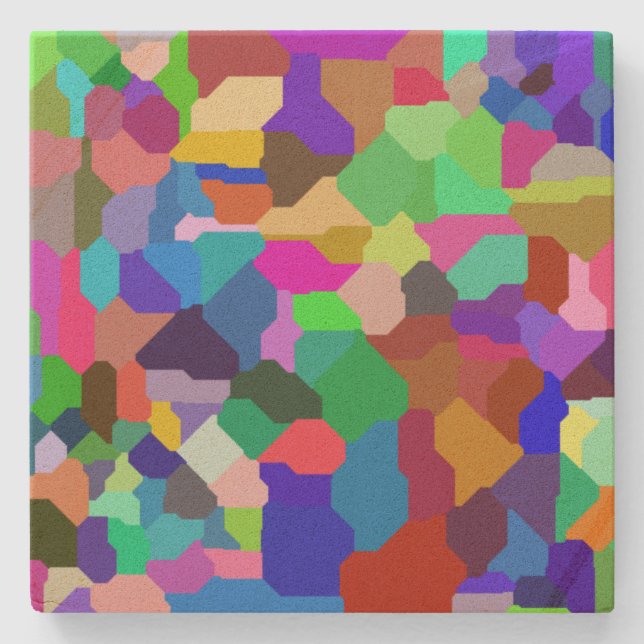 Block Tile Sandstone Coaster (Front)