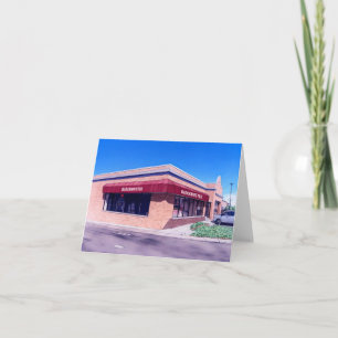 Blockbuster Brennan Station Raleigh NC Notecard