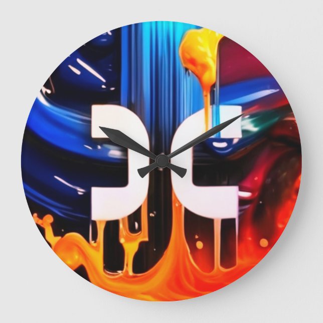 blockchain bitcoin wallet trading Wall Clock (Front)