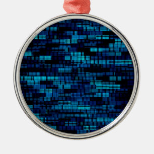 Blockchain Technology or Block Chain Technologies Metal Tree Decoration