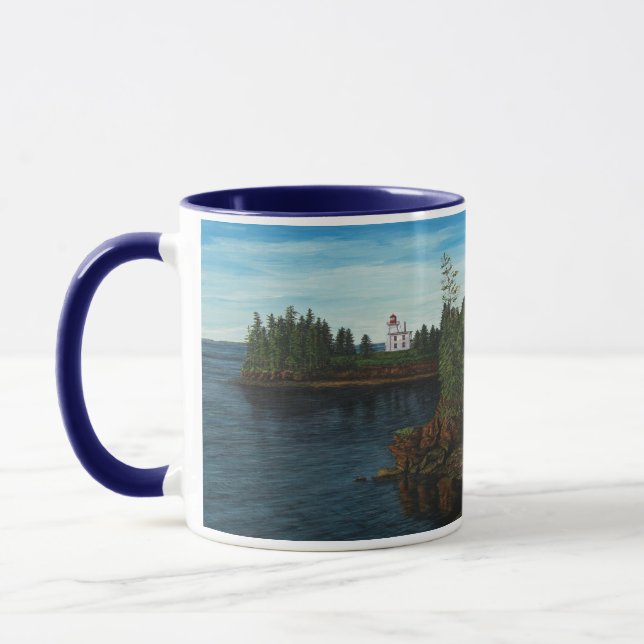 Blockhouse Lighthouse 11 oz Mug (Left)