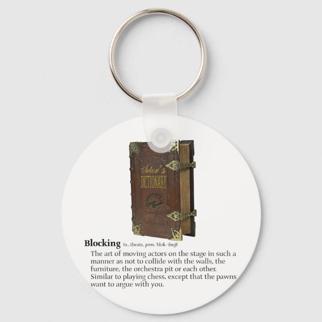 Blocking Key Ring (Front)