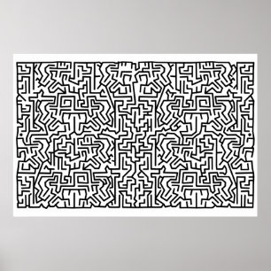 blockity maze poster