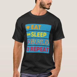 Blocks Building   Ideas   Sleep Eat Build Repeat T-Shirt