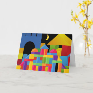 Blocks Get Well Soon Card