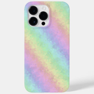 Blocks in Pastel Colours 3D Rainbow Art Case-Mate iPhone 14 Pro Max Case