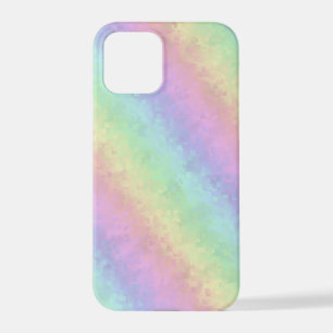 Blocks in Pastel Colours 3D Rainbow Art iPhone 12 Pro Case