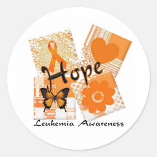 Blocks of Hope Classic Round Sticker