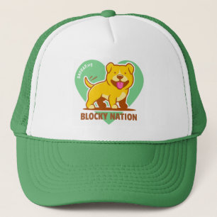 Blocky Nation Trucker Hat