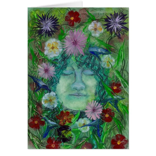 Blodeuwedd - Flower Wife (Front)