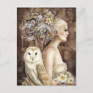 Blodeuwedd in Bloom Postcard