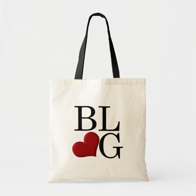 Blog Love Tote Bag (Front)