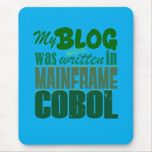 Blog Was Coded in COBOL – Retro Mainframe Develope Mouse Mat