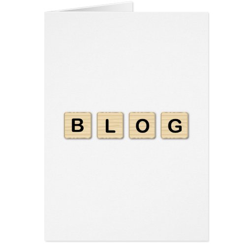 Image of Blog Wooden Letters
