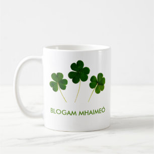 Blogam Mhaimeó - Grandma's Cuppa in Irish Gaelic Coffee Mug