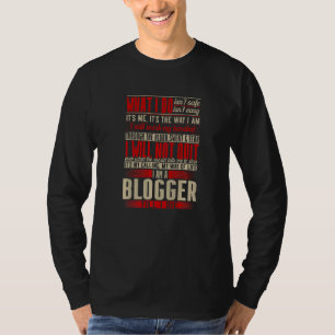 Blogger Blog Vlog T-Shirt