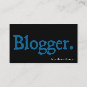 Blogger Business Card