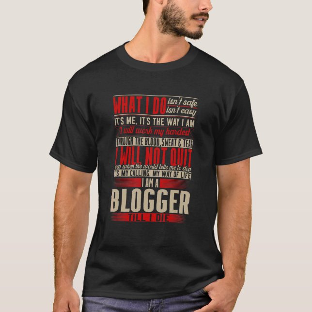 Blogger Definiton T-Shirt (Front)