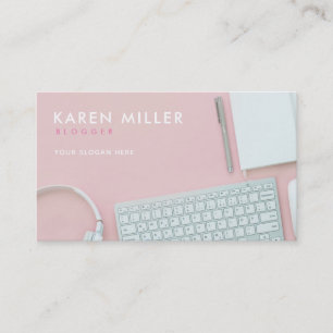 Blogger Influencer Slogans Business Cards