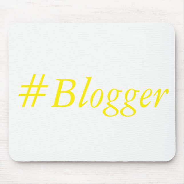 #Blogger Mousemat (Front)