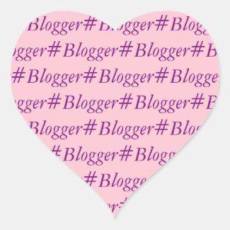 #Blogger Sticker - word wrapped
