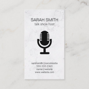 Blogger   Talk Show Host   Podcast Business Card