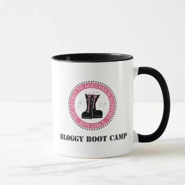 Bloggy Boot Camp Mug (Right)