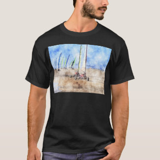 Blokart Racers on the Beach T-Shirt