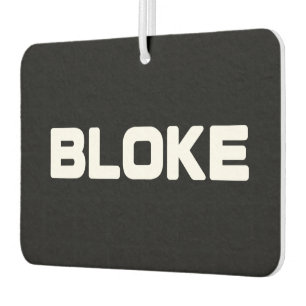 BLOKE CAR AIR FRESHENER