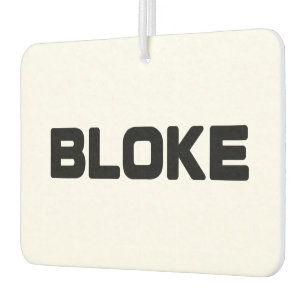 BLOKE CAR AIR FRESHENER
