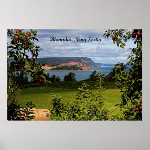 Blomidin, Nova Scotia, Canada Poster