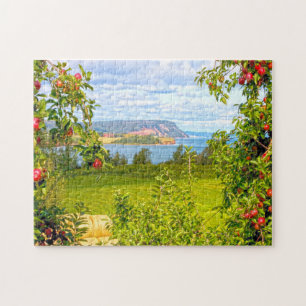 Blomidon Park  Nova Scotia. Jigsaw Puzzle