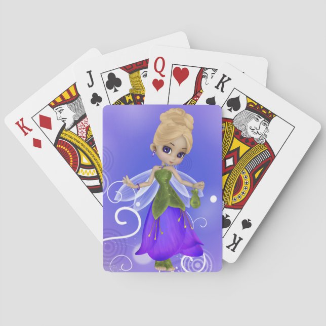 Blond Princess Playing Cards (Back)